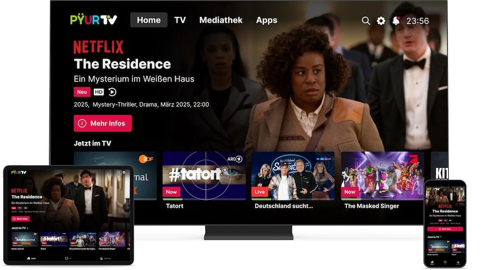 Tele Columbus Extends PŸUR TV Entertainment Service to Include Mobile Device Apps Powered by NAGRAVISION and 3SS